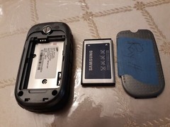 Samsung Convoy SCH-U640 Silver/Gray 256MB Verizon Rugged Flip Cell Phone