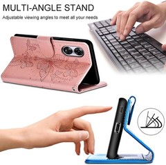 Samsung Galaxy S26 Ultra Wallet Case, Flip Folio Cover with Stand Feature, Rose
