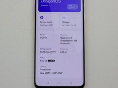 OnePlus 8 (IN2017) 128GB (T-Mobile) Smartphone – CRACKED – Clean IMEI – H7706