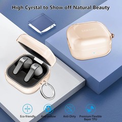 Samsung Galaxy Buds 4 Pro Case, Clear Shockproof Cover for Samsung Galaxy Buds 4