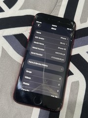 Apple iPhone SE 2nd Gen. – 128GB – RED (Unlocked) A2275 – Cracked Screen