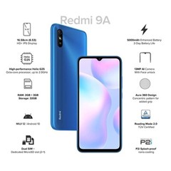 Redmi 9A Sport (Coral Green, 2GB RAM, 32GB Storage) | 2GHz Octa-core Helio G25 P