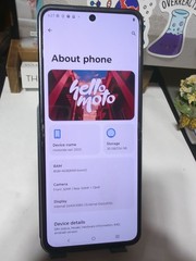 ⚠️READ⚠️ Motorola Razr 2025 256GB Gibraltar Sea Unlocked XT2553-3, #6123