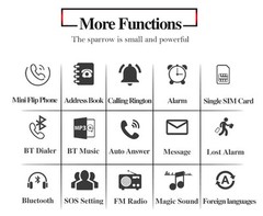 Unlocked J9 Mini Filp Dialer Cellphone GSM Mobile Card Phones FM Radio BT 3.0