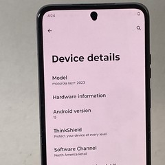Motorola Razr Plus 2023 256GB Black XT2321-3 READ