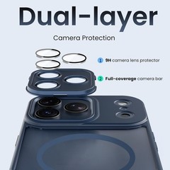 Magnetic for iPhone 17 Pro Max Case – Full Camera Protection, Drop Protection, D