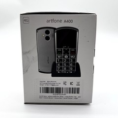 Artfone Pro Large Button Cellphones For Seniors Model: A400 – Silver