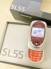 Siemens SL55 – Ruby Red – New Condition – Boxed – Complete Set