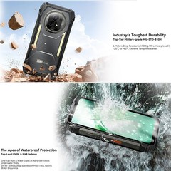 Blackview XPLORE 2 Satellite Message 5G Rugged Phone Android 15 Mobile Outdoor