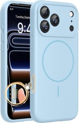 Magnetic for iPhone 17 Pro Max Case, Integrated Silicone Camera Control Cover