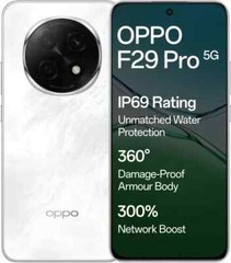 OPPO F29 Pro 5G Factory Unlocked Dual SIM MTK Dimensity 7300-128GB STORAGE-WHITE