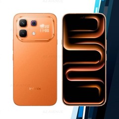 Infinix Note 60 Pro 5G Android Cell Phone (ORANGE/8GB+256GB/Dual SIM/Unlocked)