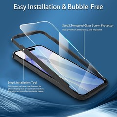 3PCS Screen Protector for iPhone 14 Pro Max 9H Hardness Anti-Scratch Case Friend