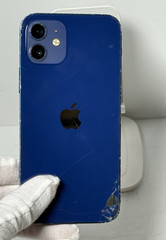 Apple iPhone 12 64GB Blue Unlocked A2172 – *Heavy Wear / Cracked Back*