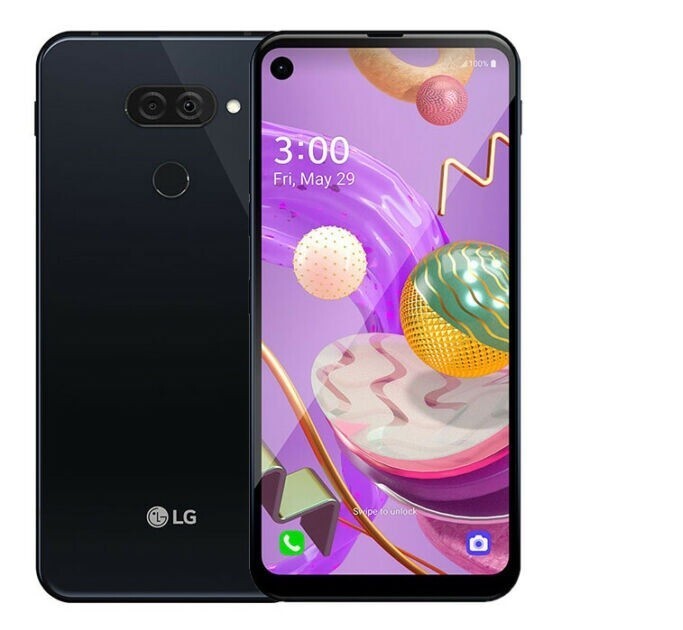 LG Q70 – 64 GB – Mirror Black (Verizon) Bad LCD