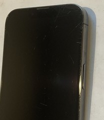 CRACKED BACK, GSM UNLOCKED, iPhone 13 PRO, 256GB A2483 MLR63LL/A FOR REPAIR.