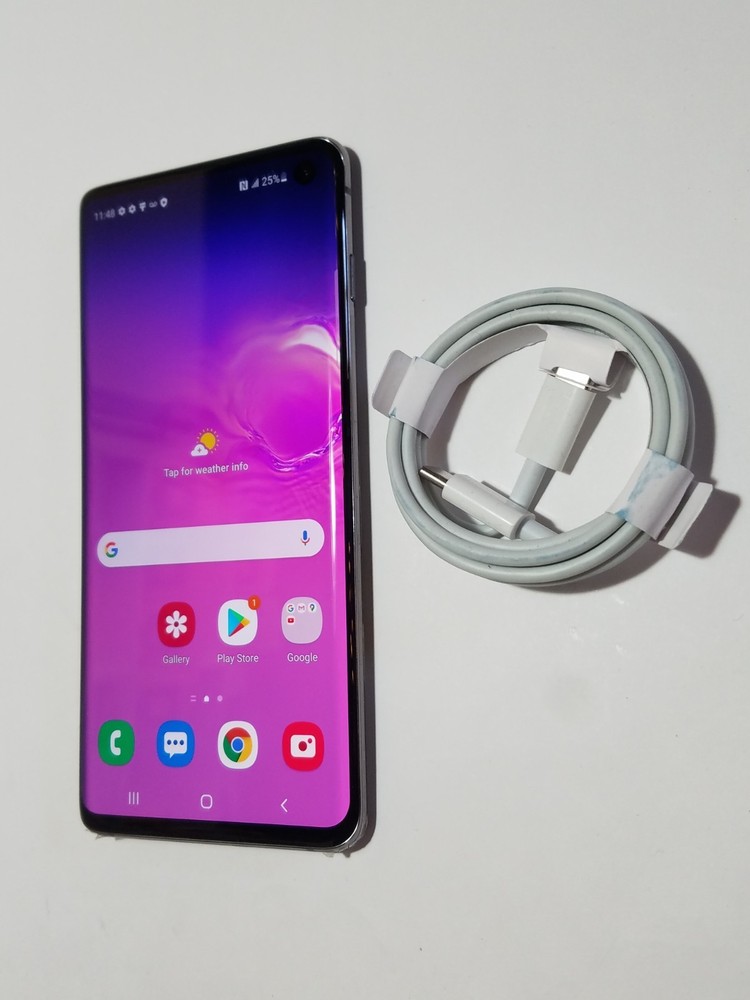 Mint Original At&t H20 Wireless Cricket Samsung Galaxy S10 SM-G973U Cell Phone