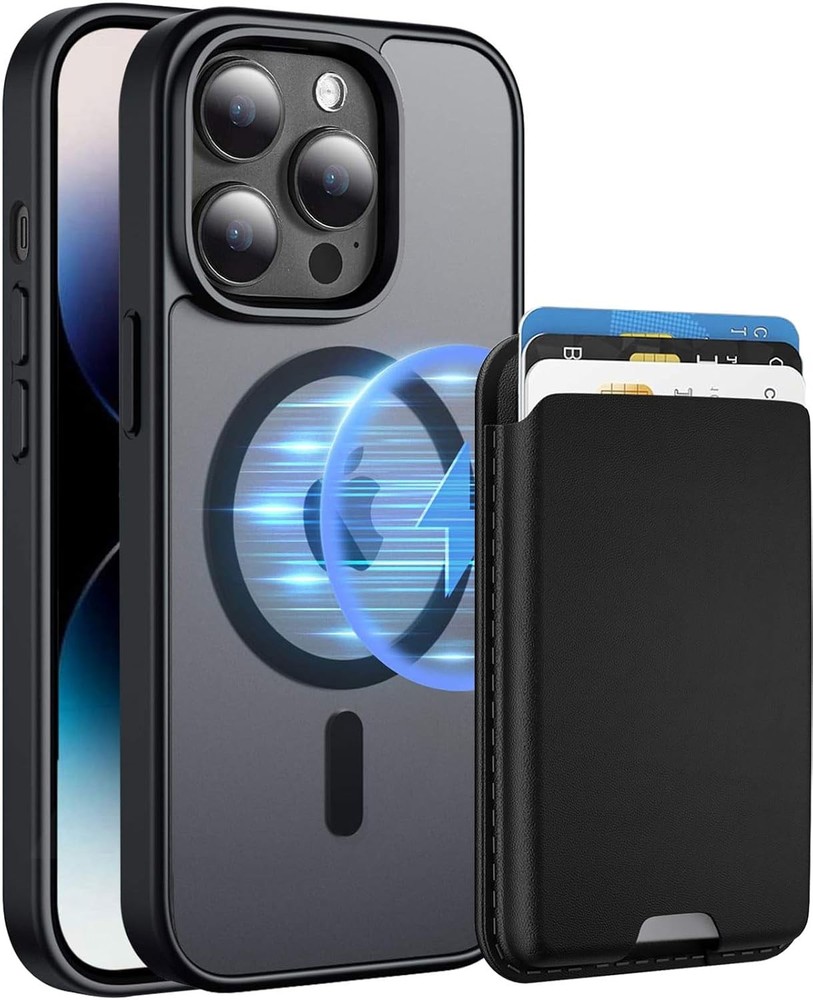 Magnetic for iPhone 14 Pro Max Case, Detachable Magnetic Wallet with Card Holder