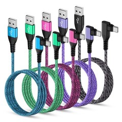 5 Pack 3.1A USB-C Fast Charger for Samsung Galaxy S26 S25 Ultra 6ft