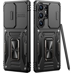 For Samsung Galaxy S25 Ultra Case w/ Military Grade Protective Cover & Kickstand