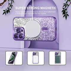 Magnetic for iPhone 16 Pro Max Case [Military Grade Drop Protection] Soft Phone