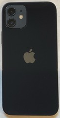 USED BLACK GSM UNLOCKED iPhone 12, 256GB A2172 MGFF3LL/A, 79% BATTERY, iOS 18.5