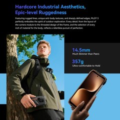 Blackview OSCAL PILOT 3 5G Rugged Smartphone 36GB+256GB 6.78&Prime; Android 15 NFC