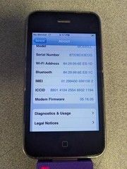 APPLE IPHONE 3GS (A1303/BLACK) – 8GB – AT&T