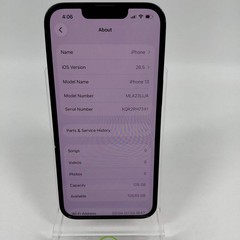 Broken Unlocked Apple iPhone 13 128GB 26.5 MLA23LL/A BAD BATTERY