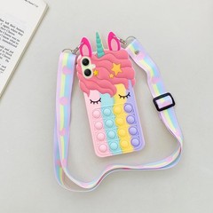 Fidget Pop Bubble Case for Samsung Galaxy A05S, Soft Silicone Shockproof Cover