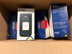 Lot of 6 Orbic Journey R (RC2200L)-Black-4G LTE-Flip-8GB-Unlocked