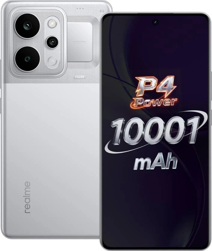 realme P4 Power 5G (Silver 256GB 12GB Ram) Dimensity 7400 Ultra Global Version.