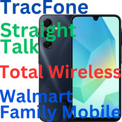 TOTAL WIRELESS SAMSUNG GALAXY A16 5G 2025 6.5&Prime; CDMA GSM LTE DUAL SIM SMARTPHONE