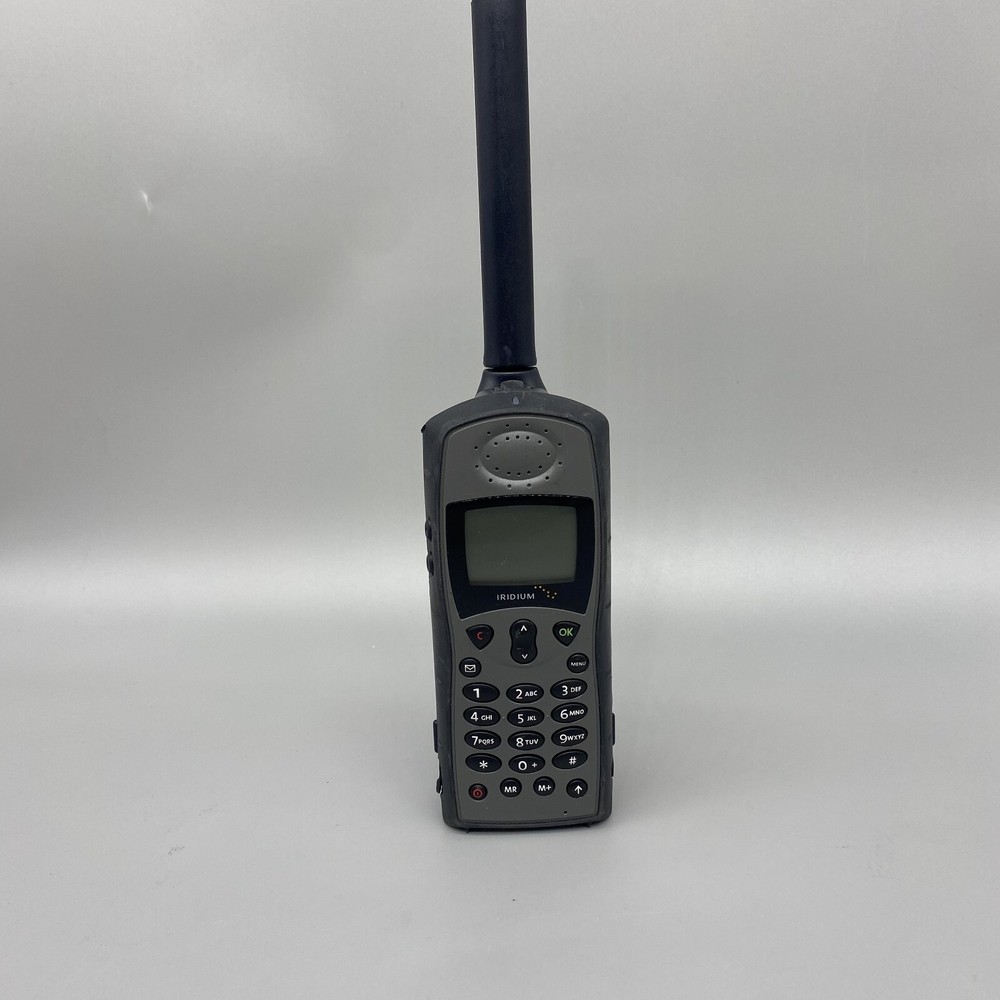Iridium Satellite Phone Model 9505A No Battery Gray-Fair