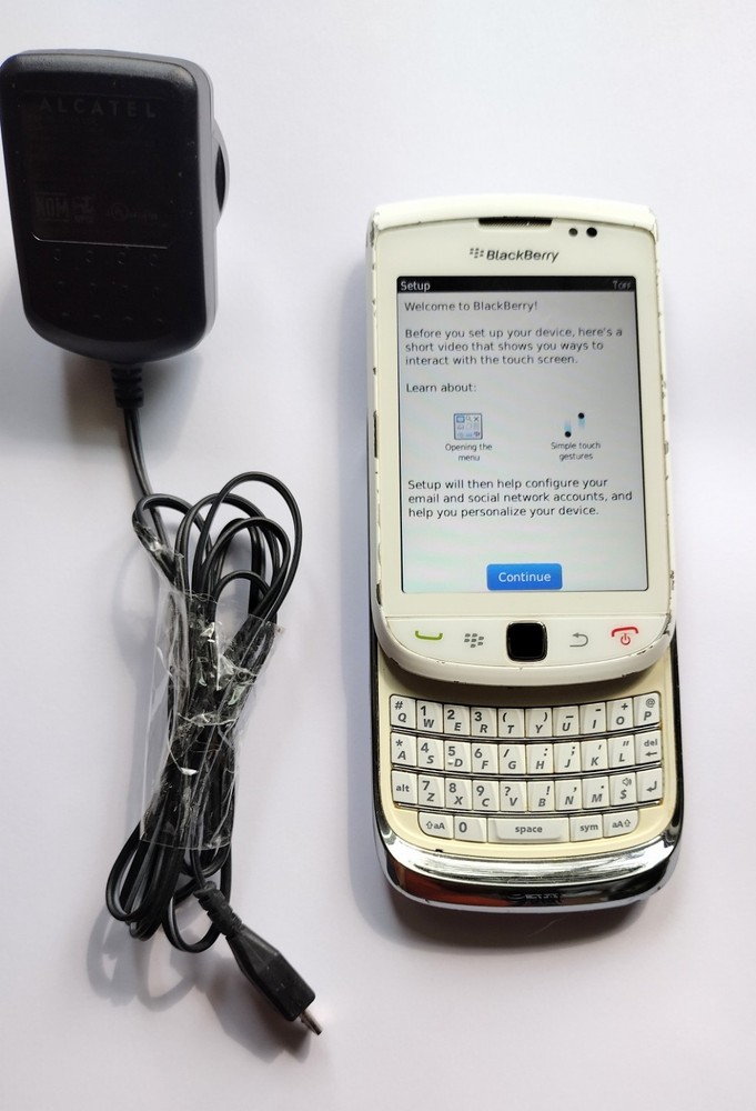 BlackBerry Torch 9800 Slider 3G GSM 5MP 4GB AT&T Smartphone