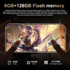 2026 G25 Ultra Unlocked 5G Android Smartphone 128GB Dual SIM Cheap Mobile Phone