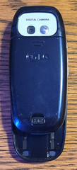 LG PM325 – Navy Blue and Silver ( Sprint ) Super Rare Slider Phone – READ