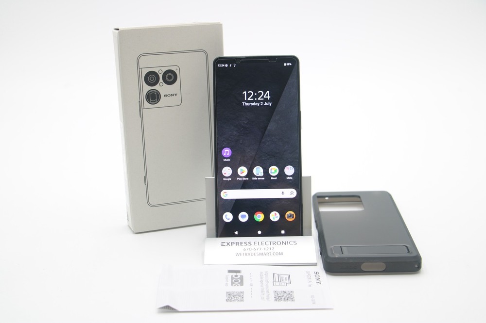OPEN BOX – Sony Xperia 1 Viii XQ-GE74 Graphite Black 256GB *GLOBAL* Dual-SIM