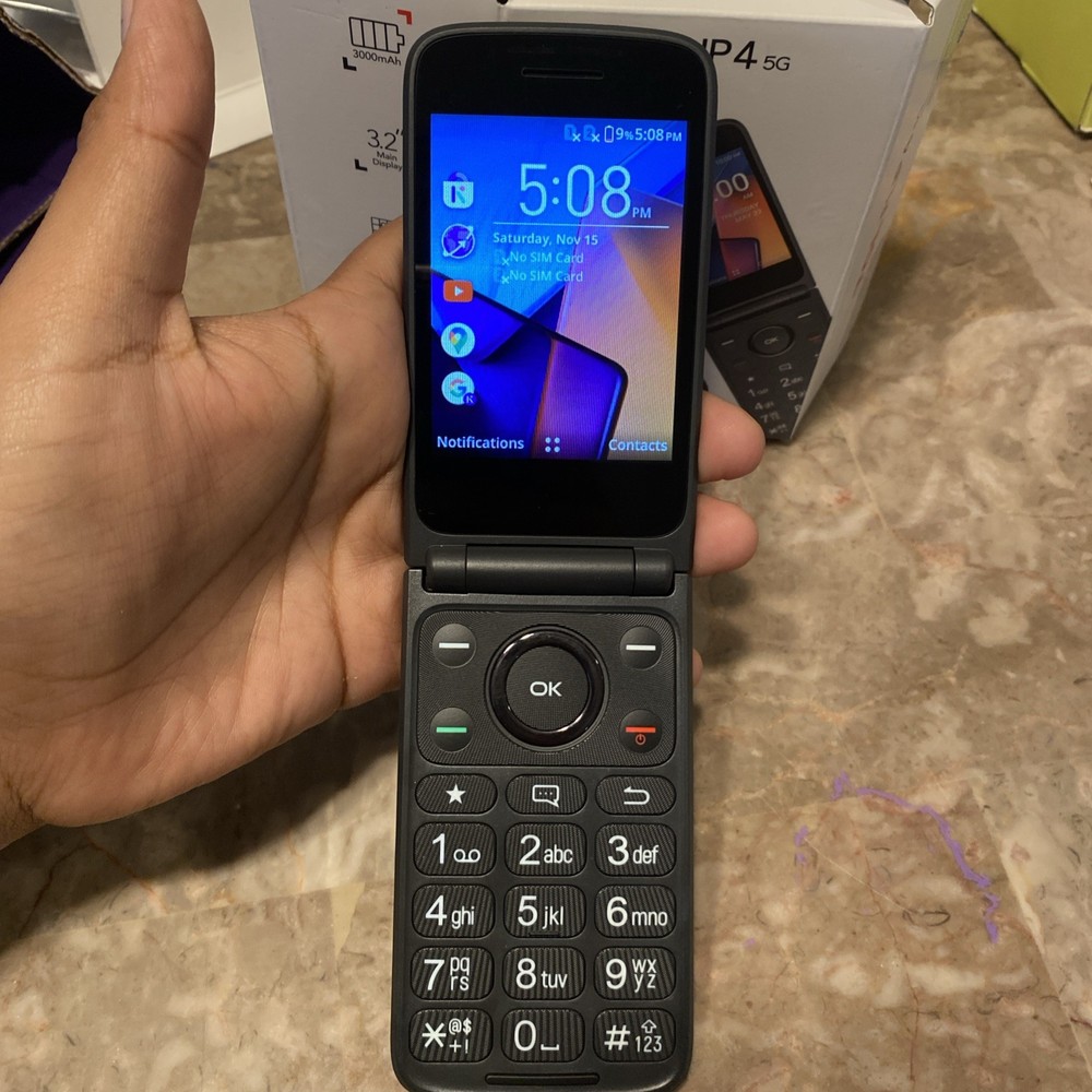 Metro by T-Mobile TCL FLIP 4 – T440W – 5G – Gray