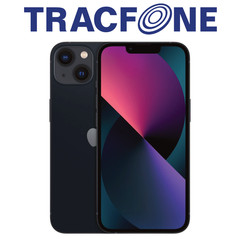 Apple iPhone 13 A2482 128GB Midnight TracFone Locked Good