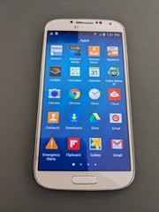 Samsung Galaxy S4 – 16 GB – White Frost (Verizon) – See Description