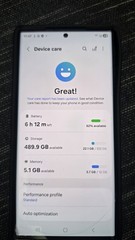 Samsung Galaxy S23 Ultra SM-S918U1 512GB 12GB 6.8in 5G Factory Unlocked Black