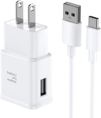 6FT Fast Wall Charger Type-C for Galaxy S9 S10 S20 S21 S22 S23 S24