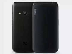 WIFI ALT MIVE Style Folder 32GB AT-M120 Black/White 4G LTE Android Phone