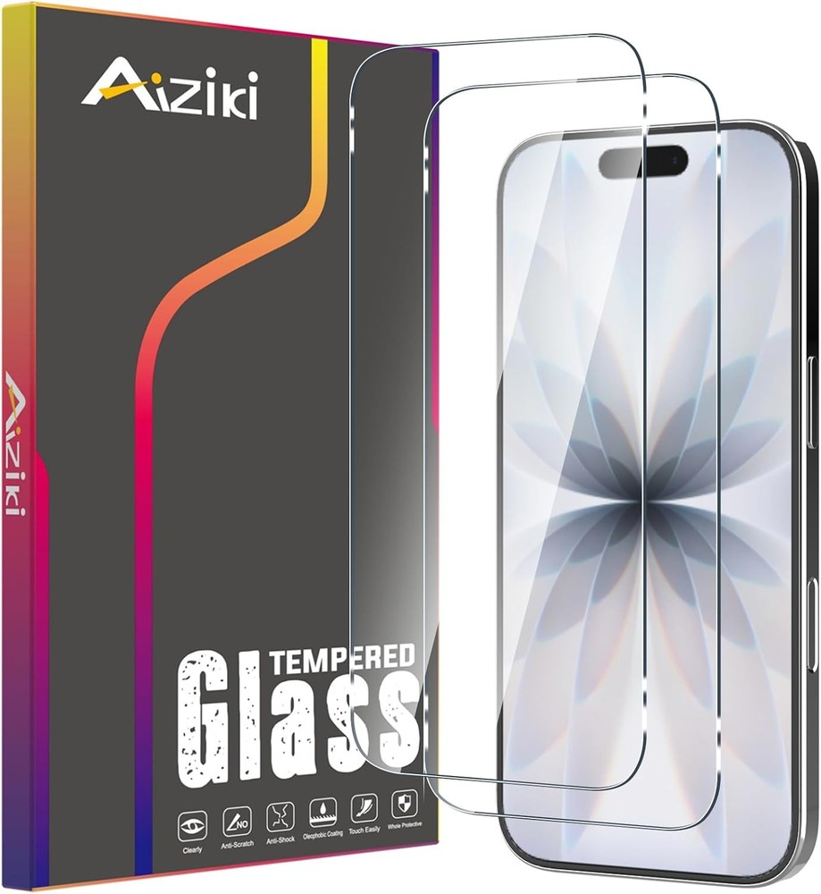2 Pack Designed for iPhone 17 Screen Protector, Ultra Resistant & Bubble Free