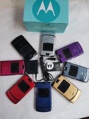 Motorola RAZR V3 Retro Flip Phone -All Colors Unlocked -Pristine GRADE A+ Phone