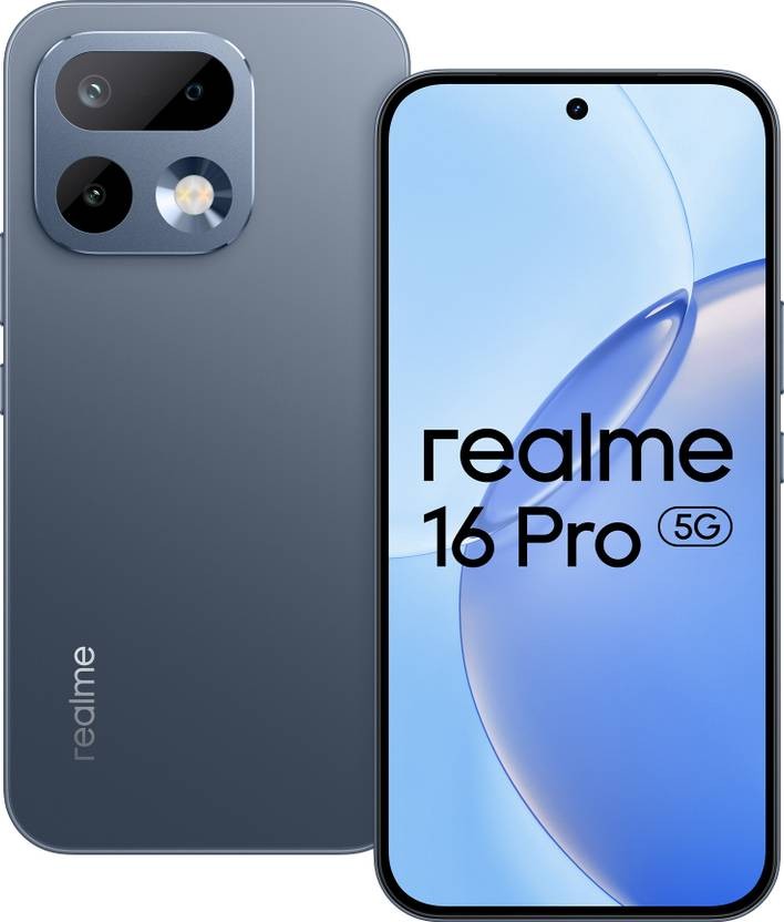 realme 16 Pro 5G (Grey, 256GB 8GB RAM) Dimensity 7300 Max Gobal Version.