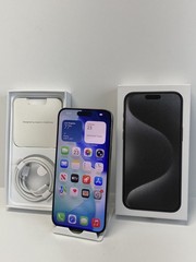 Apple iPhone 15 Pro Max A2849 512GB Natural Titanium 98% battery health Unlocked