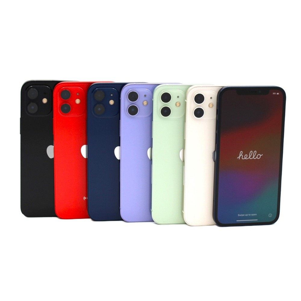 Apple iPhone 12 A2172 256GB Choose Color Carrier Very Good Refurbished