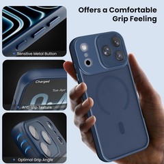 Magnetic for iPhone 17 Pro Max Case – Full Camera Protection, Drop Protection, D
